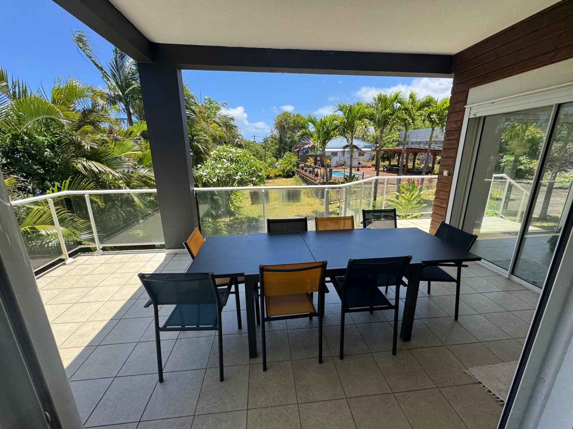 Grande Villa Au Calme - Vue Exceptionnelle - Climatisation - Piscine Sel Chauffee - Jardin Tropical Vincendo Exterior photo